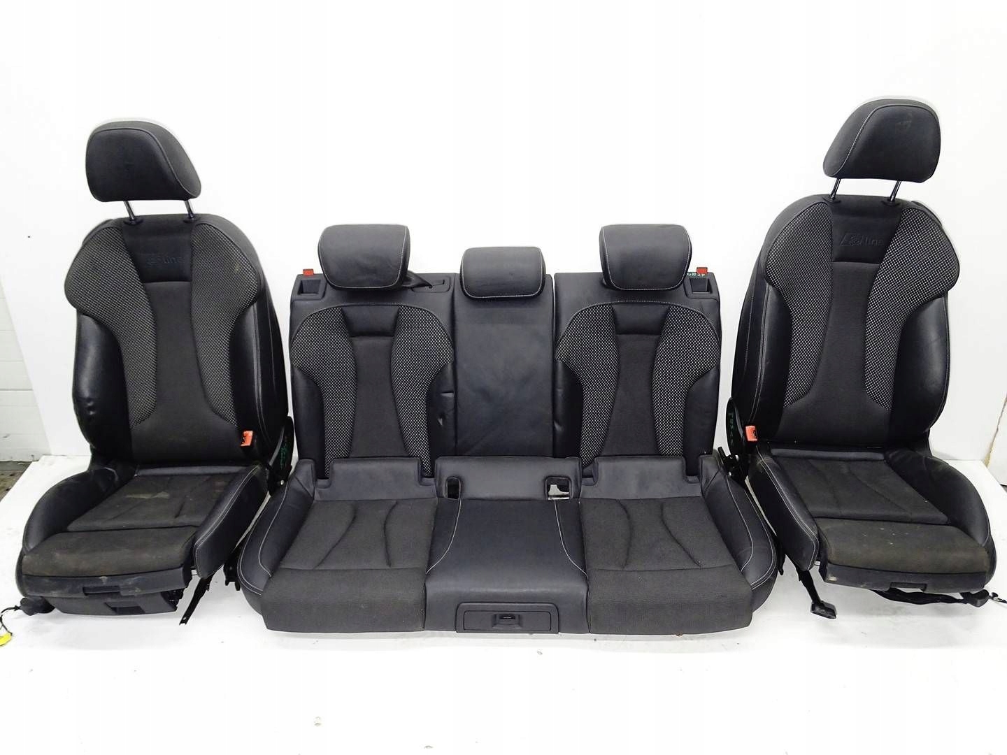 seats front rear part KOMPLET AUDI A3 8V 3D HB S-LINE POL leather