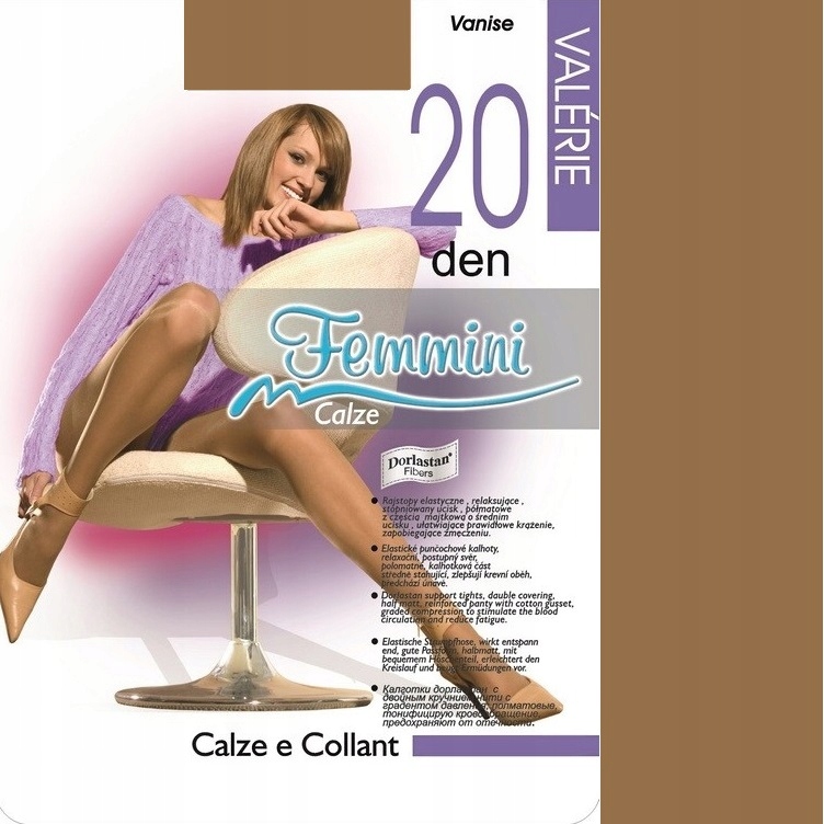 

Femmini Valerie 20den rajstopy lycra nuage 2