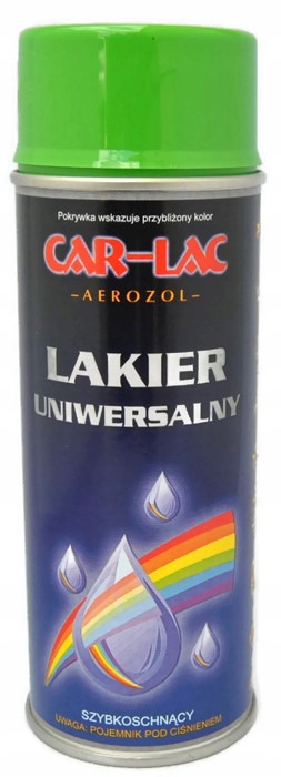 

6018 Ral Zielony Jasny Farba Spray Lakier Car Lak