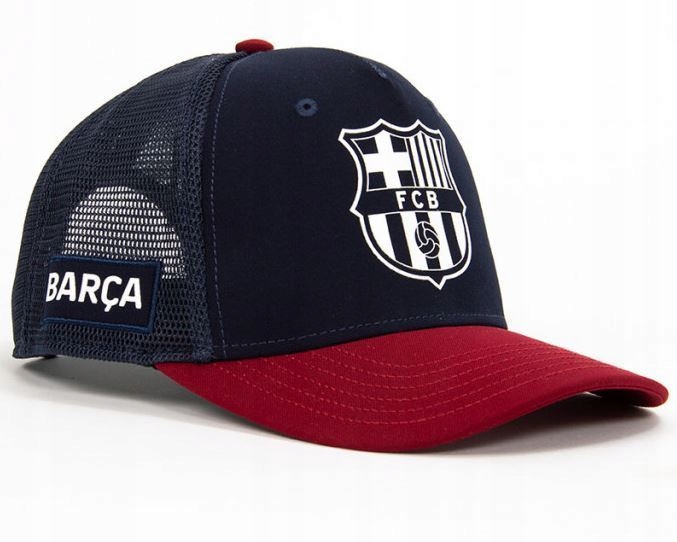 Fc Barcelona czapka z daszkiem dla dorosłych unisize 55-61 Siateczka