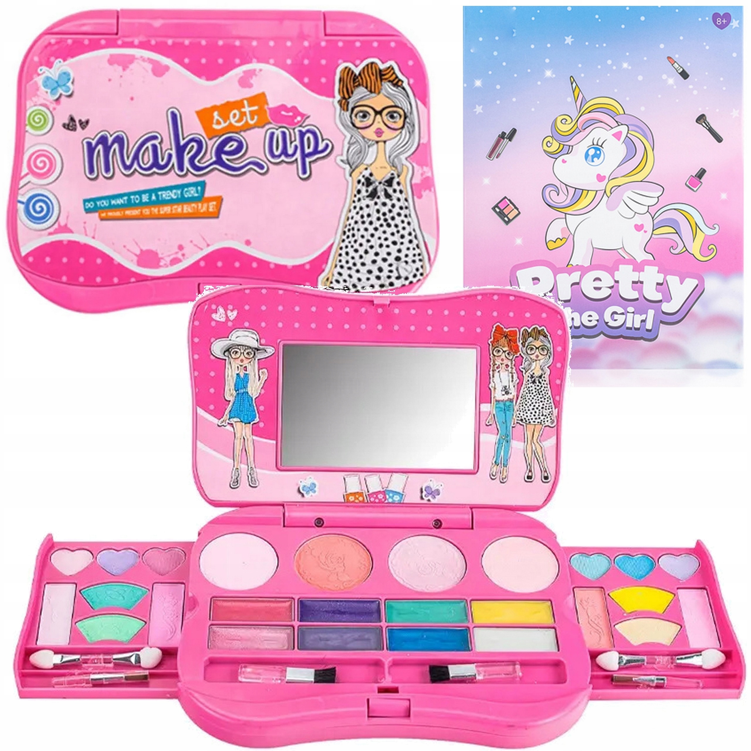 

Zestaw Kosmetyków Do Malowania Makijażu MakeUp Dl