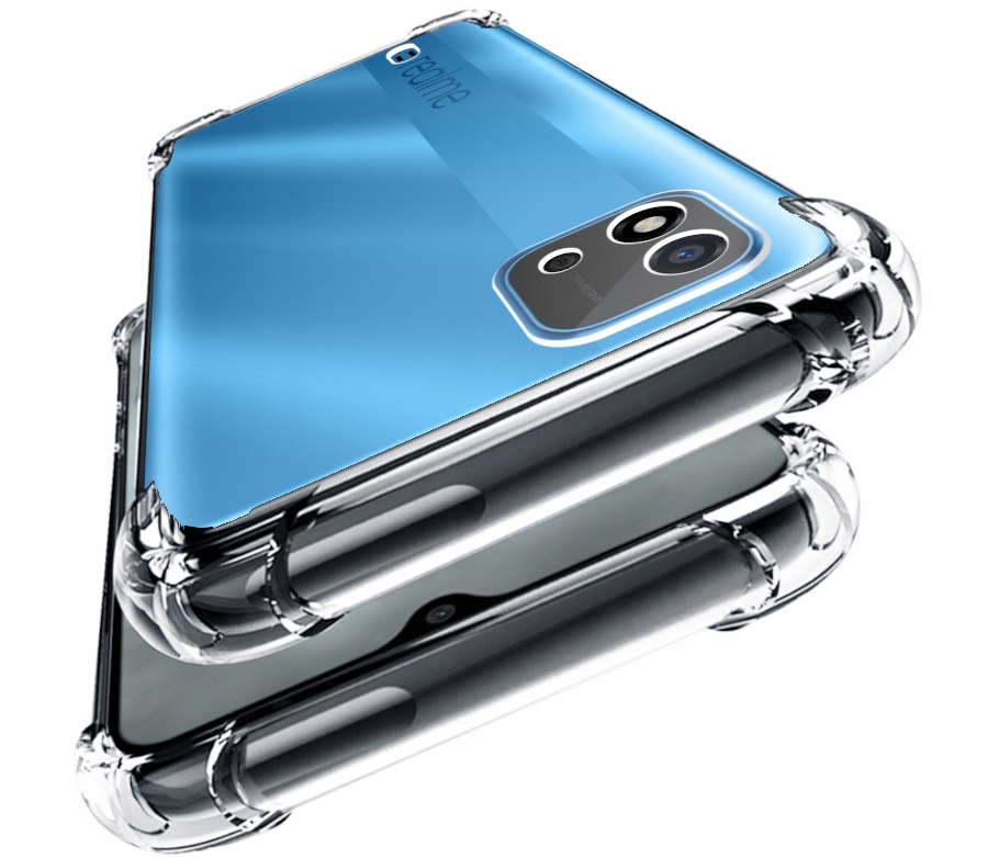 

Etui Do Realme C11 2021 Pancerne Przeźroczyste