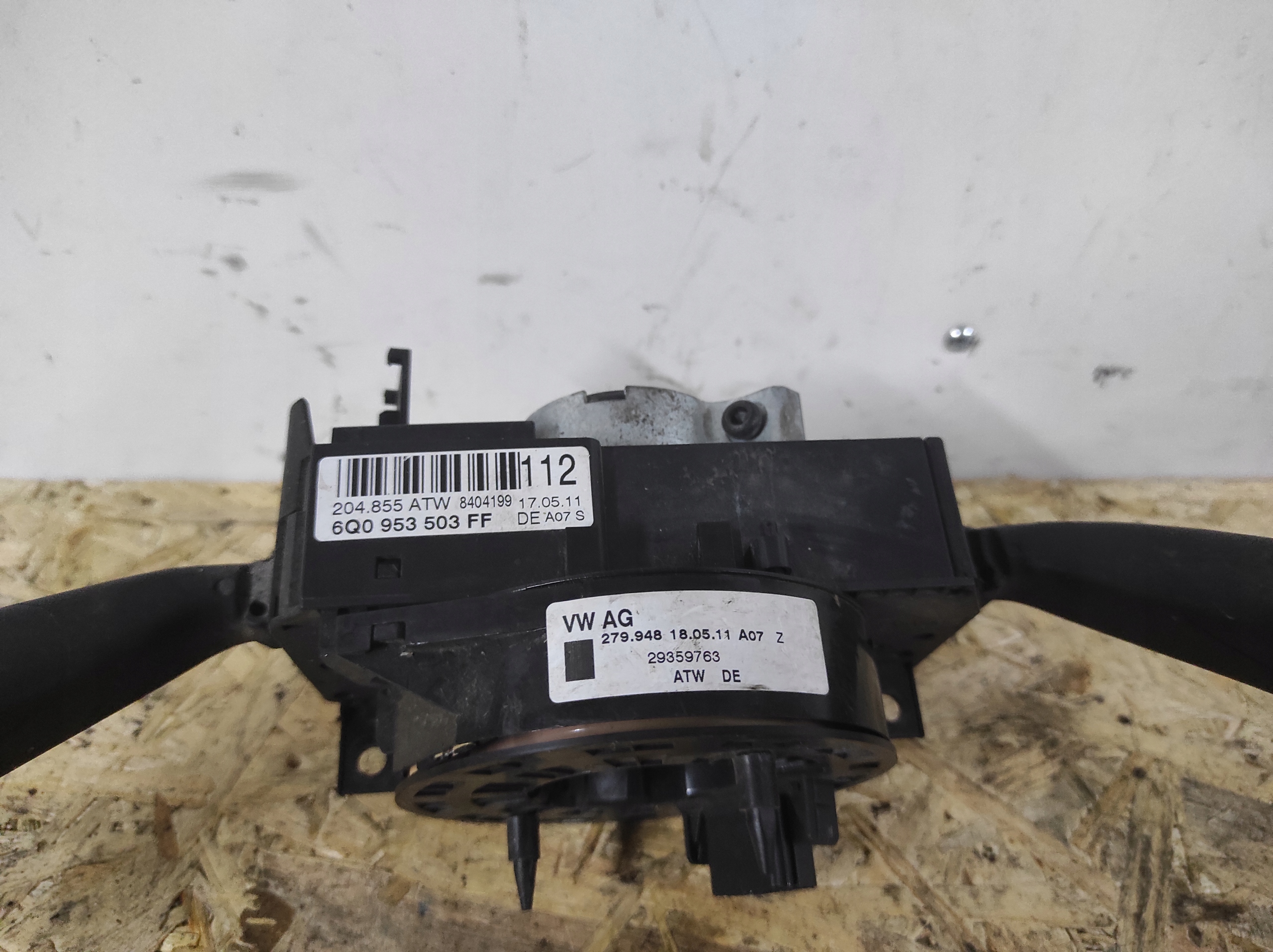 switch steering wheel steering wheel Volkswagen OE 6Q0 953 503 EH