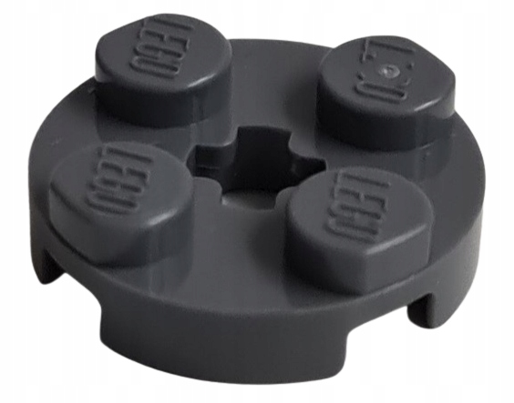 

Lego 4211042 4032b 2x2 Płytka Okrągła D.BluishGray