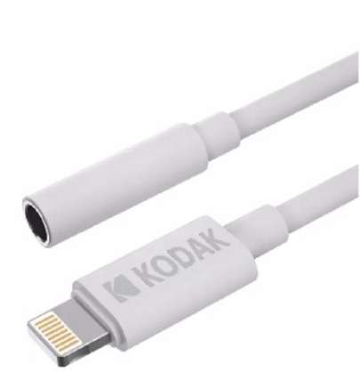 Adapter iPhone Apple Lightning Mini Jack 3.5mm Marka Kodak