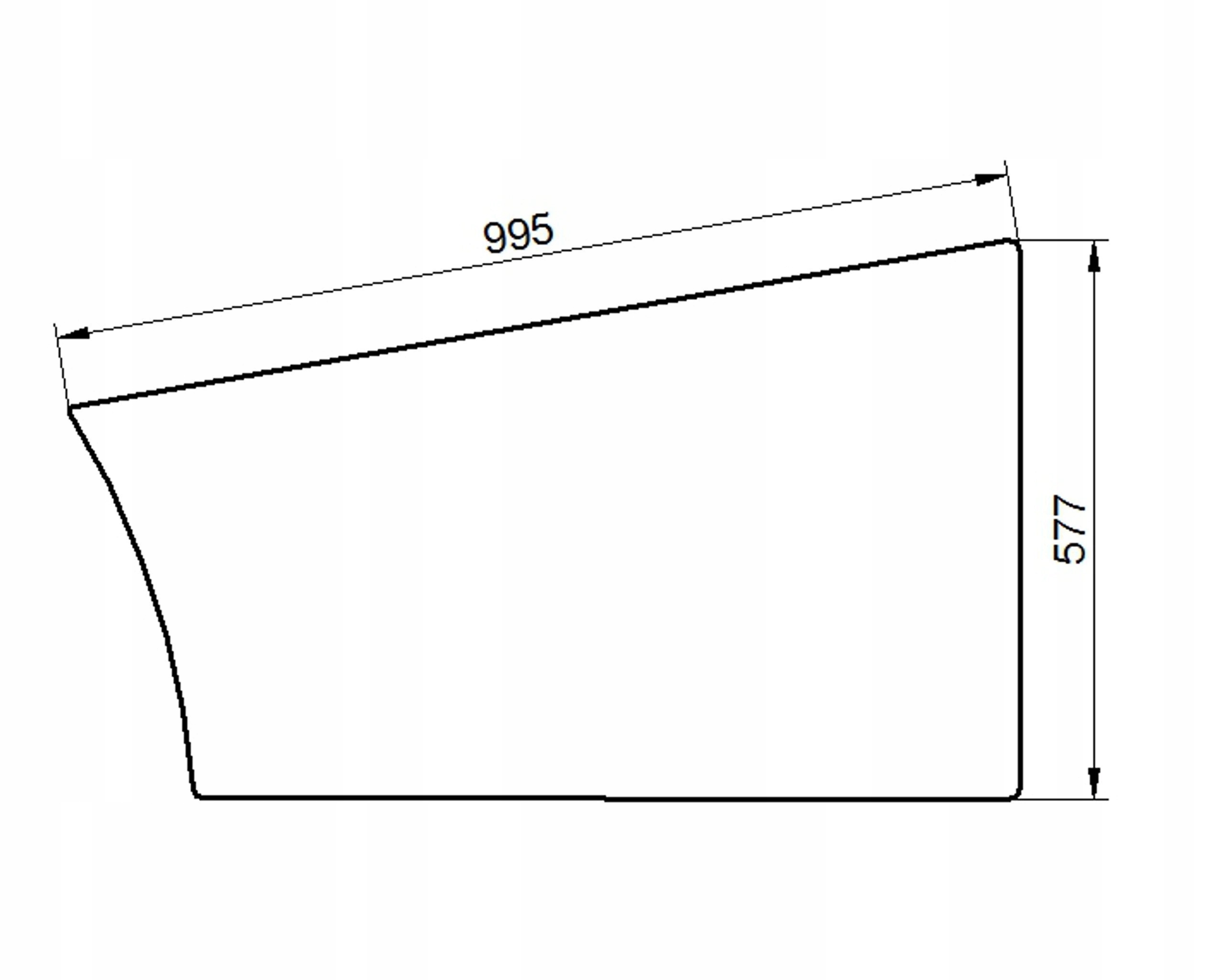sklo teleskopický nakladač Bobcat TL360 470 dveře