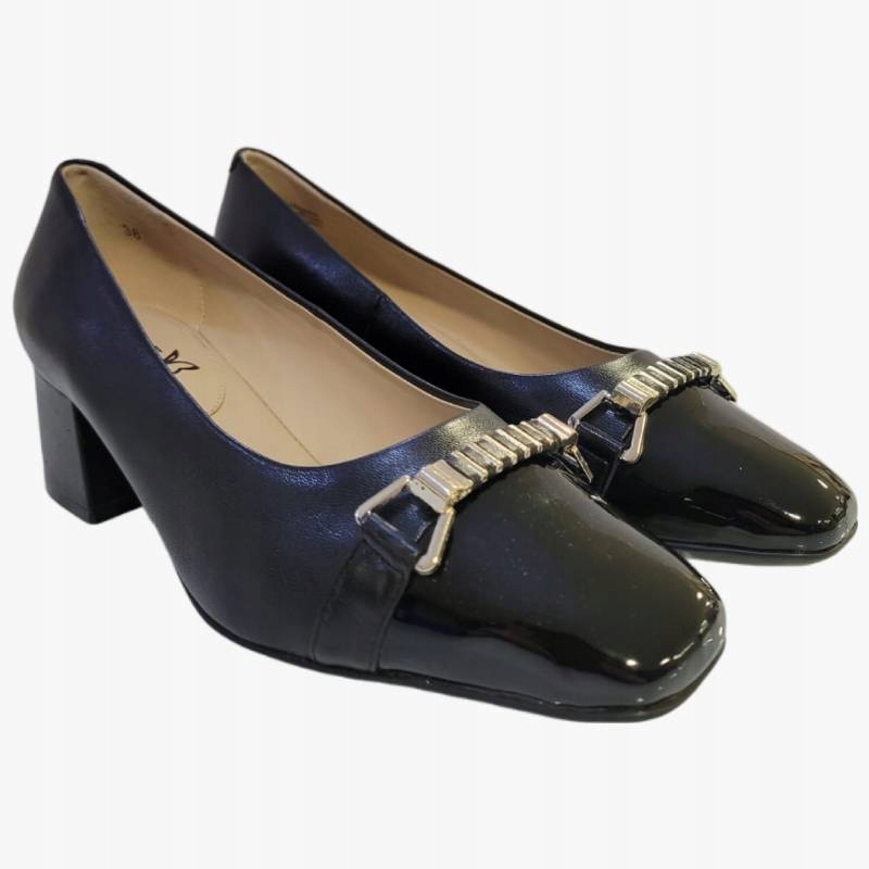 Caprice 9-22304-44 019 černé lodičky vel. 37 lakované Kochland