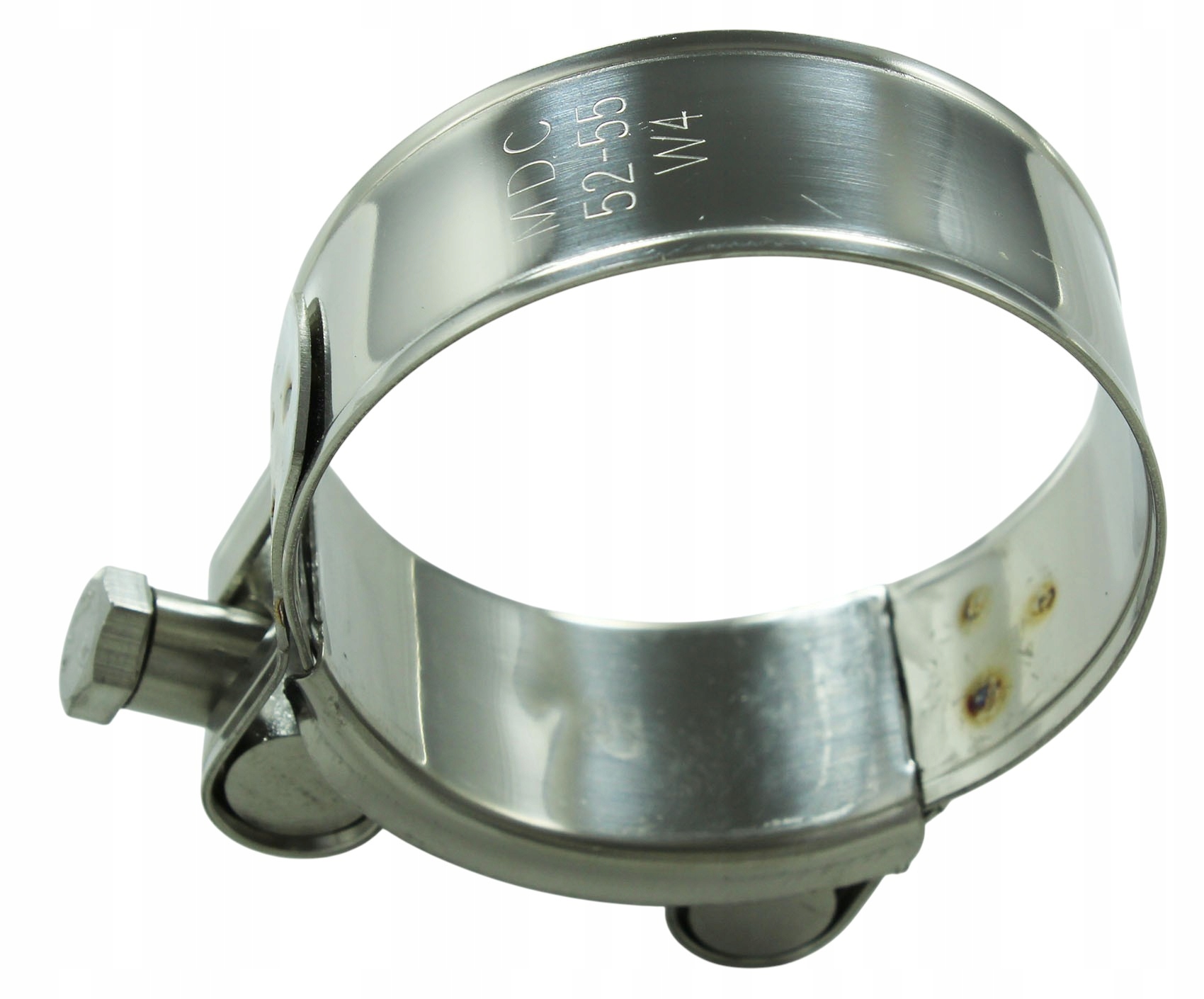 MDC Obejma 52-55mm Gbs W4 Nierdzewna 304SS Opaska Sgb wąż Turbo Intercooler