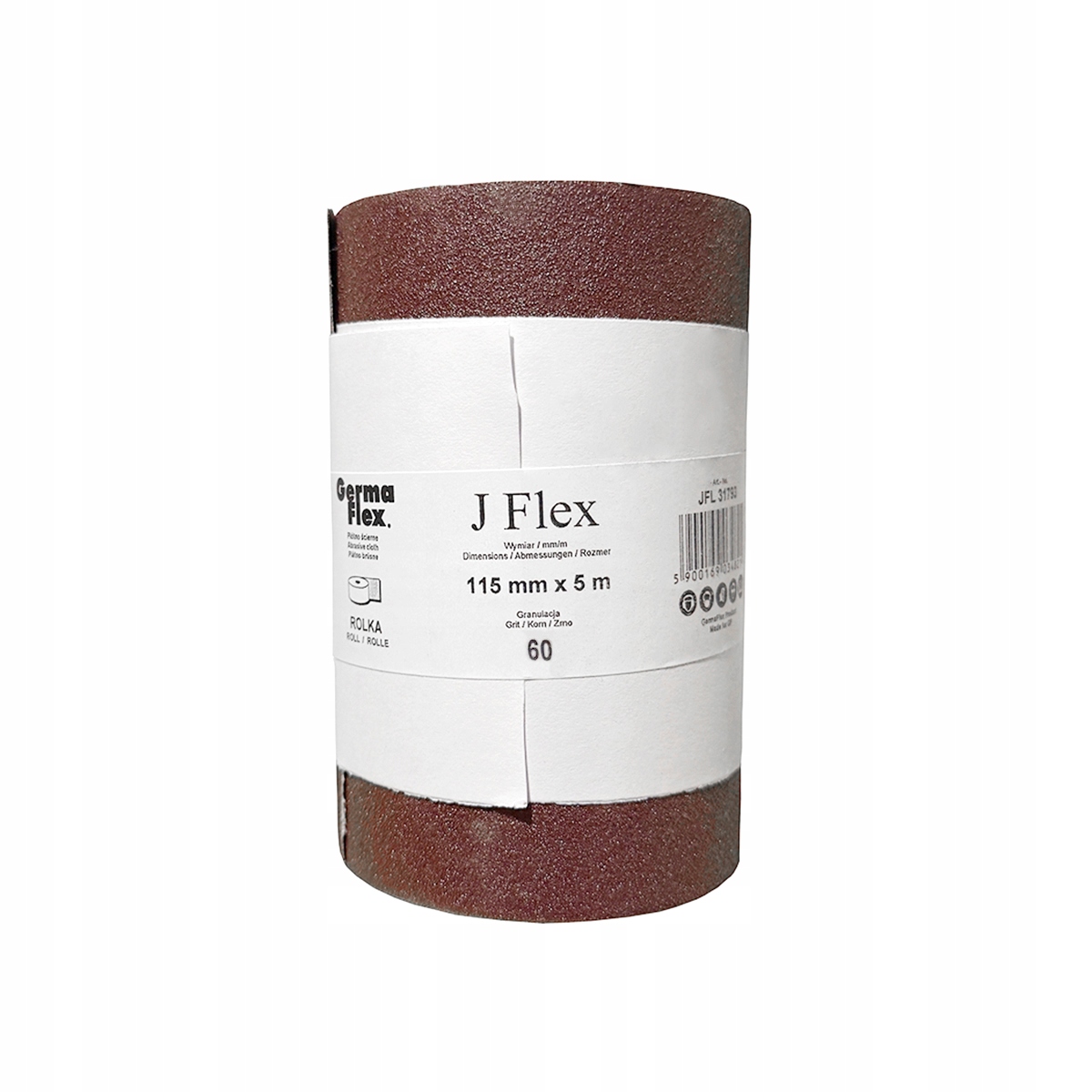 Papier Ścierny Płótno Ścierne rolka 5mb 115mm P60 Germaflex