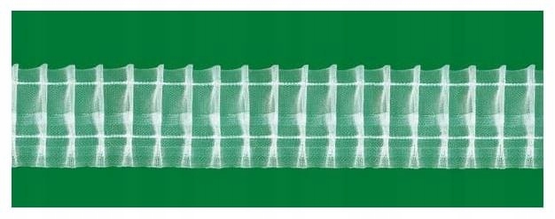 Taśma Marszcząca Ołówek do Firan i Zasłon 5cm 1:2