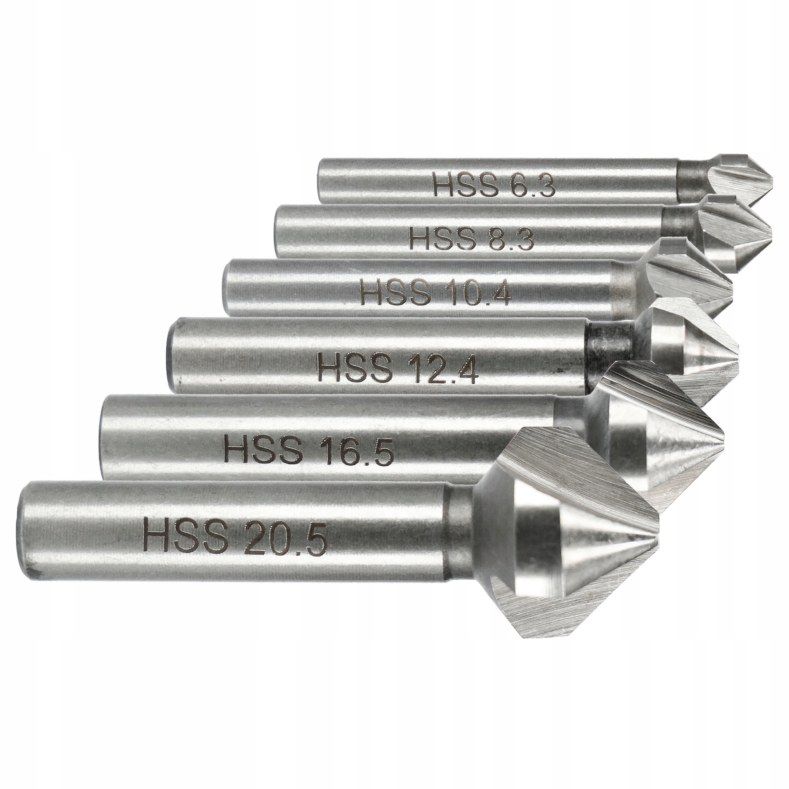 FAZOWNIK POGŁĘBIACZ STOŻKOWY DO METALU WIERTŁA FREZY ZESTAW 6SZT RASTOOL Marka Rastool