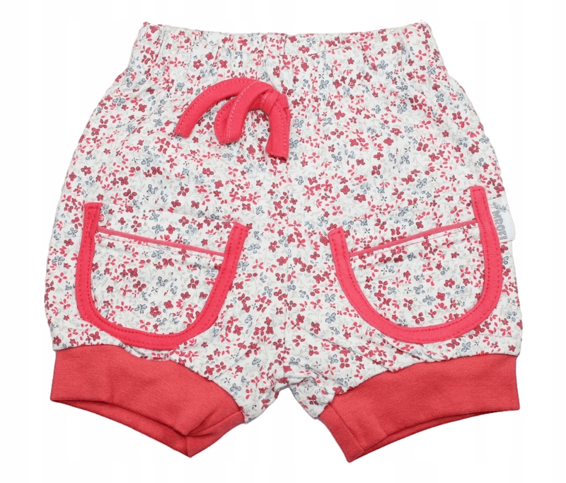 krótkie spodenki MROFI 6-9 m-cy 74 cm BAWEŁNA
