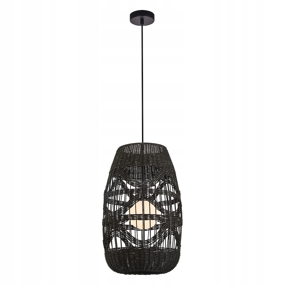 MiLAGRO Závesná lampa Arona čierna 1Xg9 Fi 250 Stropný luster s osvetlením