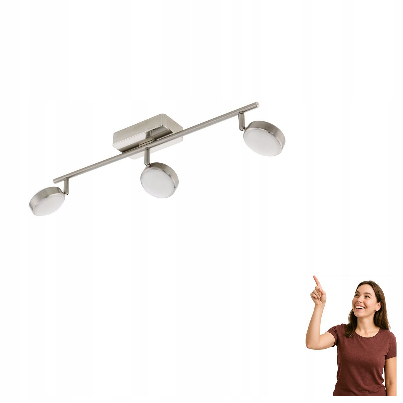 Lampa reflektor spot Led 3x5W Corropoli-c 97716 Eglo