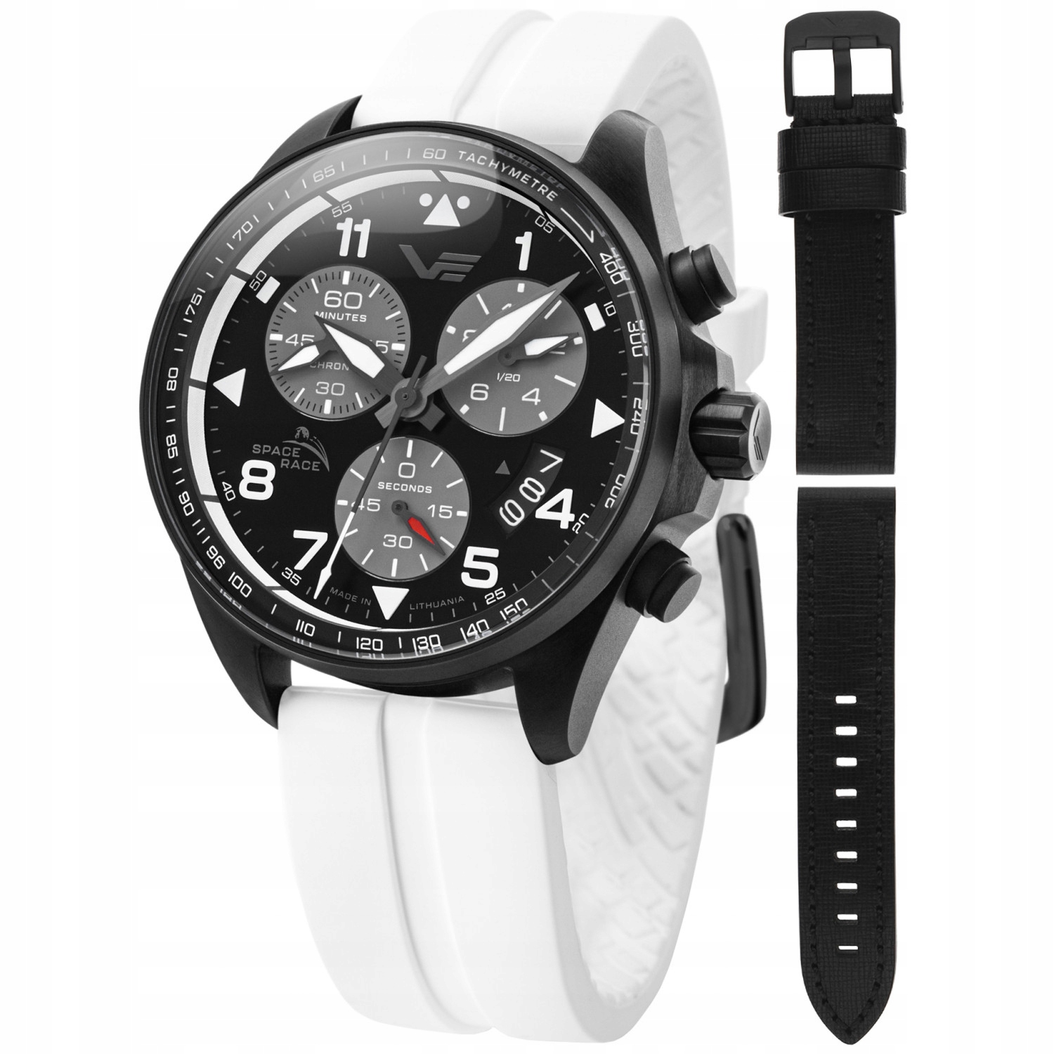 Pánské Hodinky Vostok Europe 6S30-325C744SWL, bílý pásek