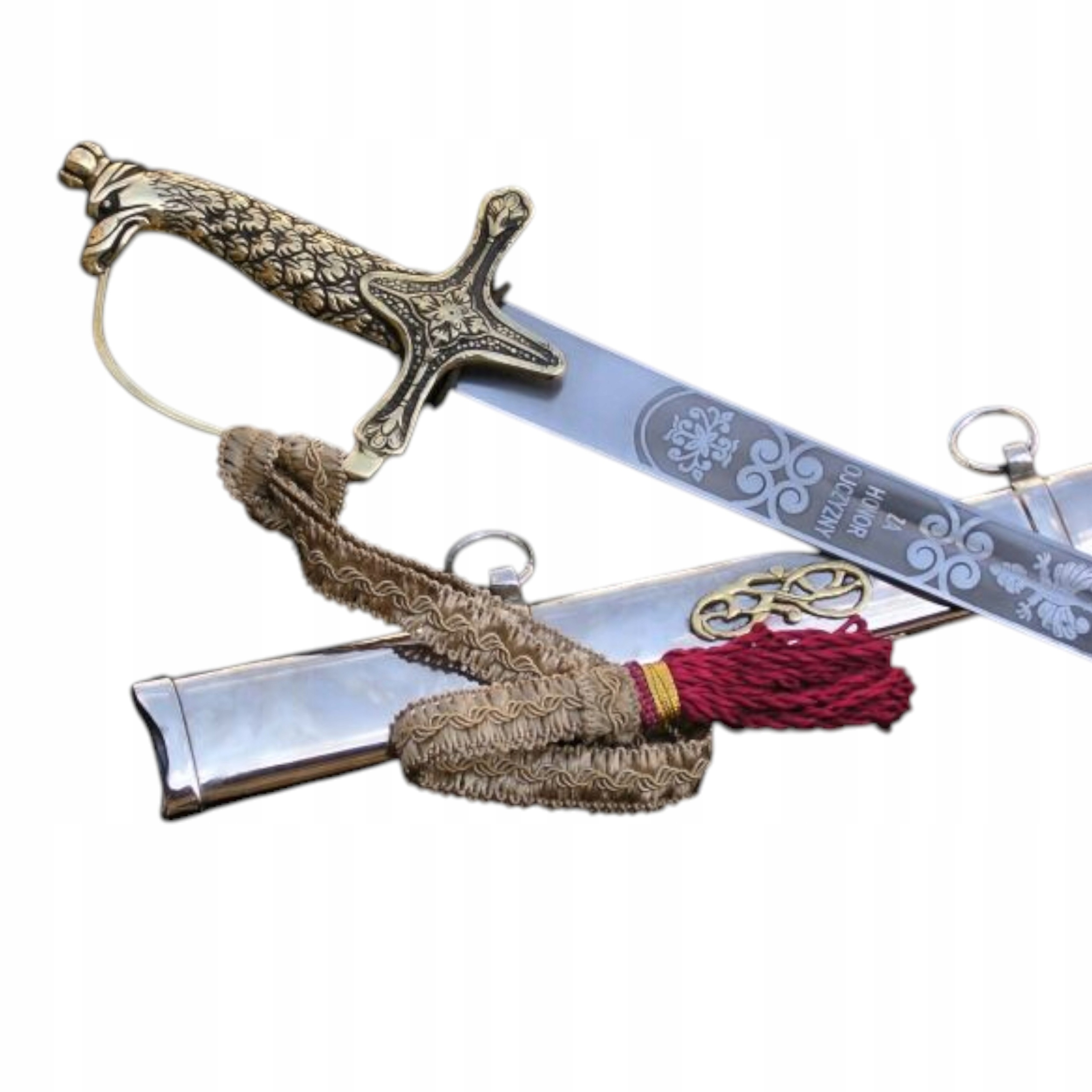 Polská šavle Gen. Sikorského WZ/1920 Z Poch Za čest vlasti plus Chwost