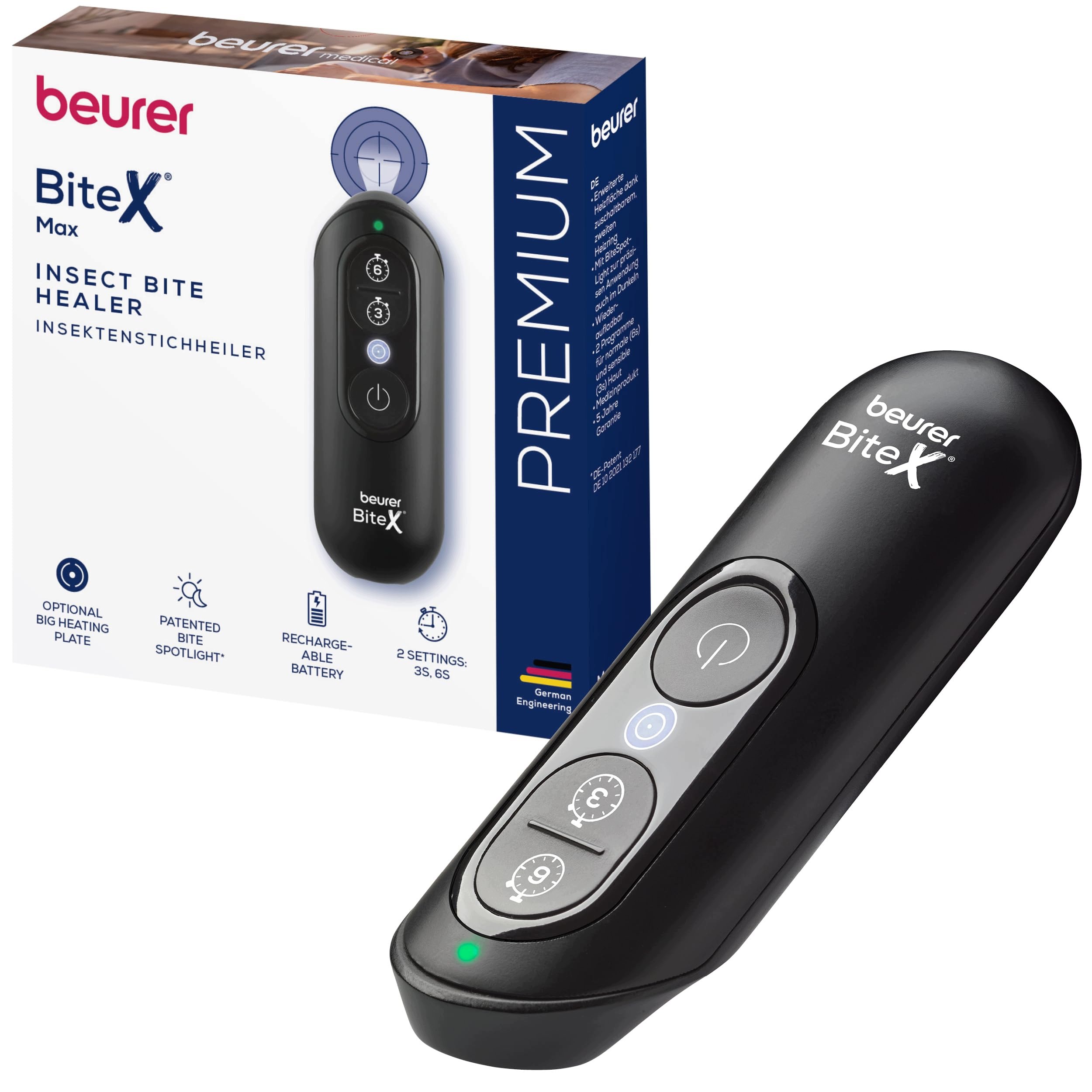 Beurer Br 110 BiteX Max Urządzenie do łagodzenia ukąszeń owadów