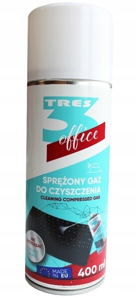 

Gaz sprężony do czyszczenia Tres 400ml