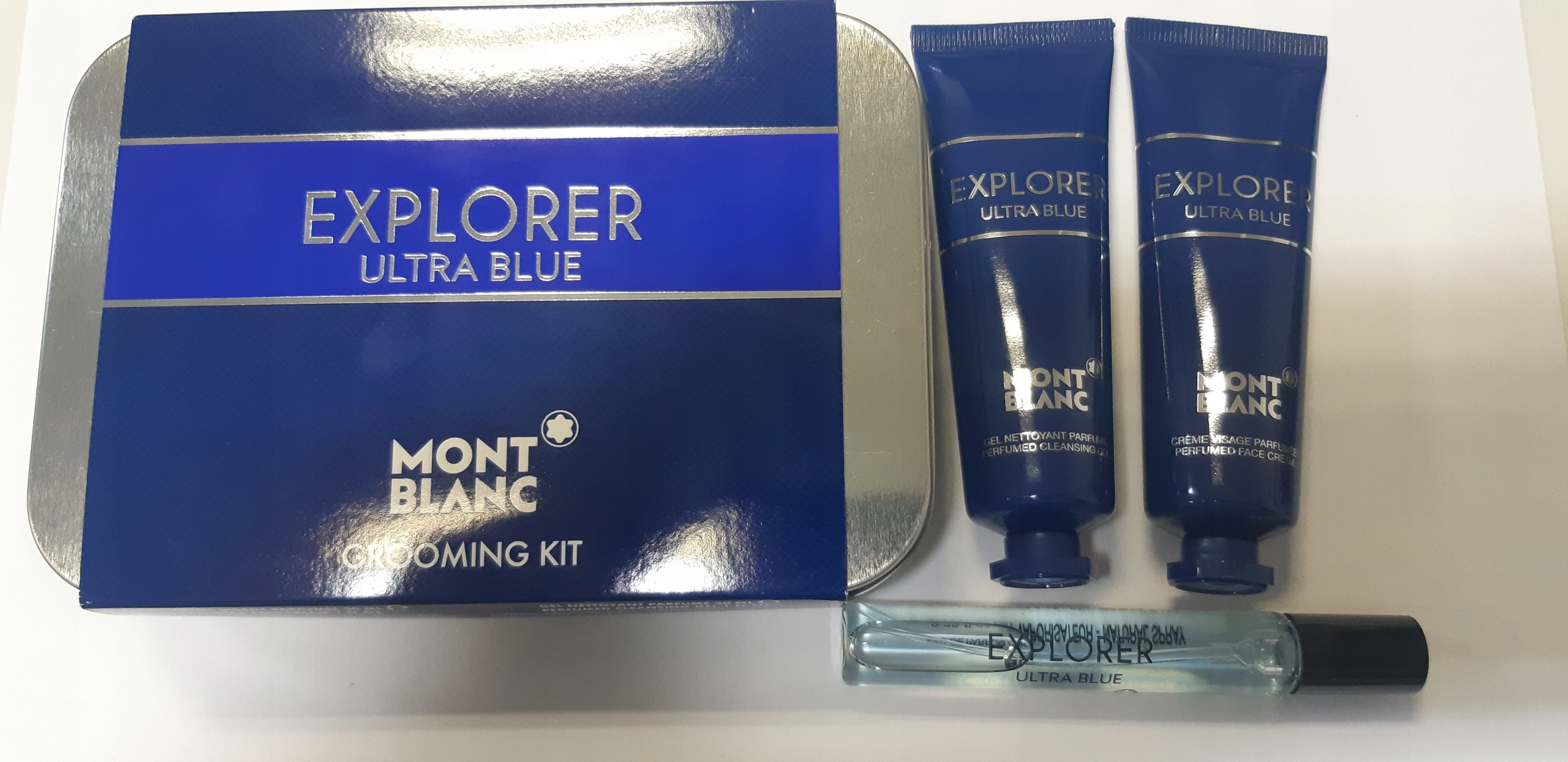 Mont Blanc Explorer Ultra Blue krem do twarzy żel oczyszczający