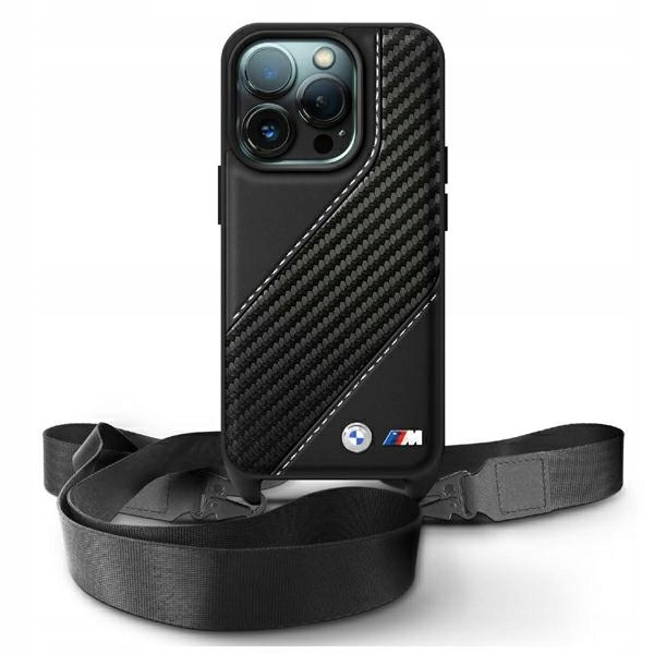 Pouzdro Bmw BMHCP16X23PSCK pro iPhone 16 Pro Max 6,9" černé/černé pevné pouzdro M