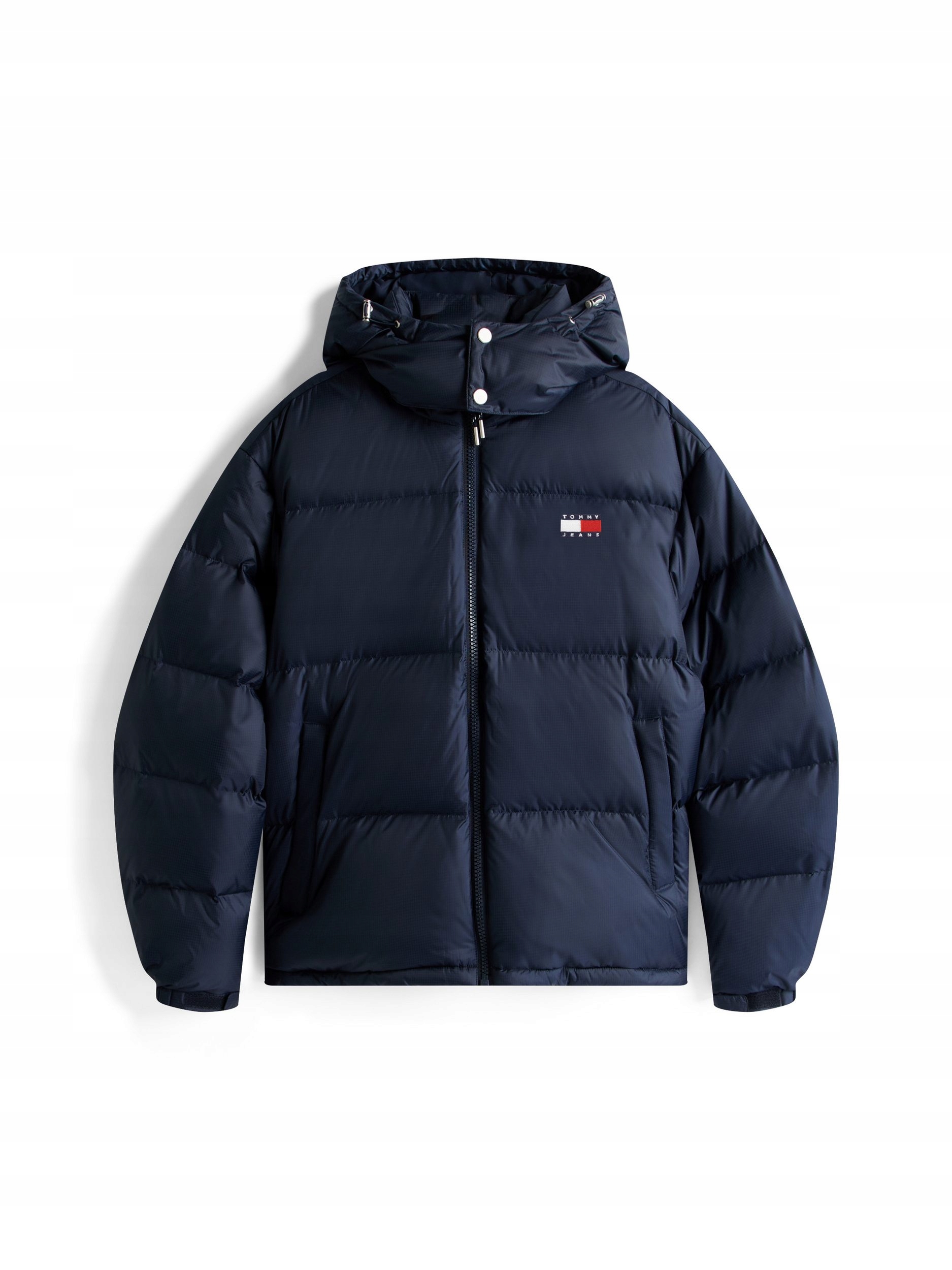 Tommy Jeans DW0DW22036 Kurtka Puchowa Pikowana Z Kapturem Rozmiar S