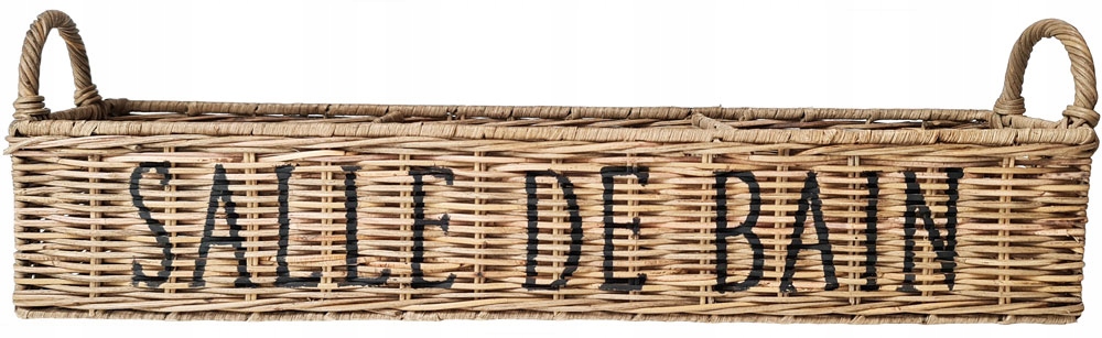 Ratanový kôš Hampton Kôš na skladovanie kúpeľní Salle De Bain