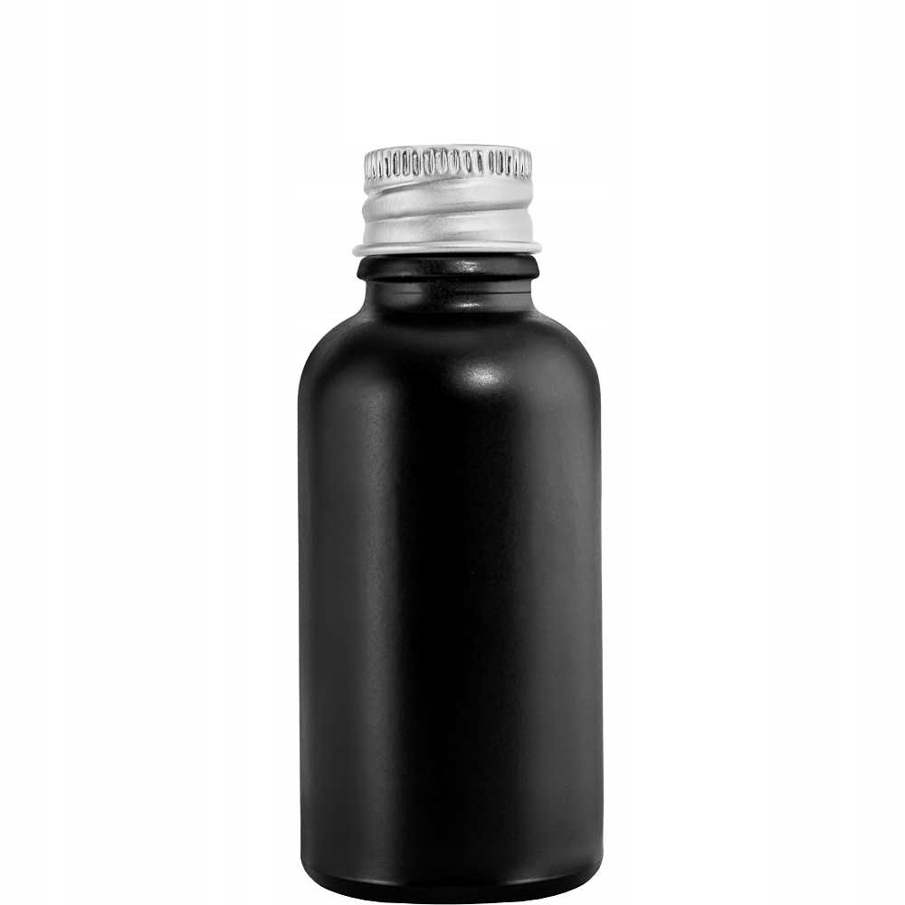 

Butelka Szklana Czarna Matowa 100ML Z Nakrętką Alu