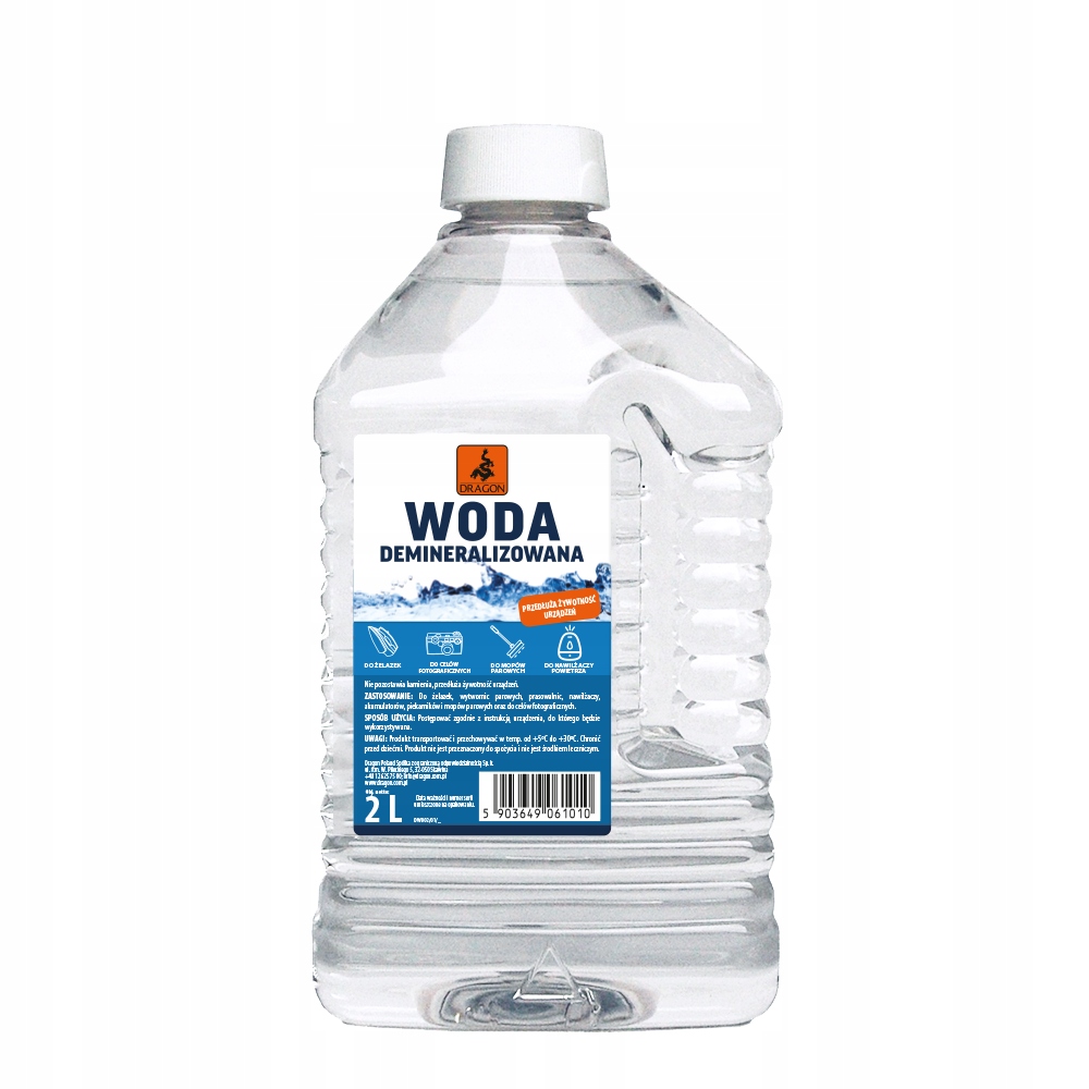 

Woda Demineralizowana 2 L Dragon