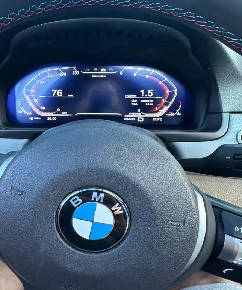 Licznik cyfrowy BMW F10 F11 F07 F25 F15 Virtual Cockpit Plug&Play 2009-2017