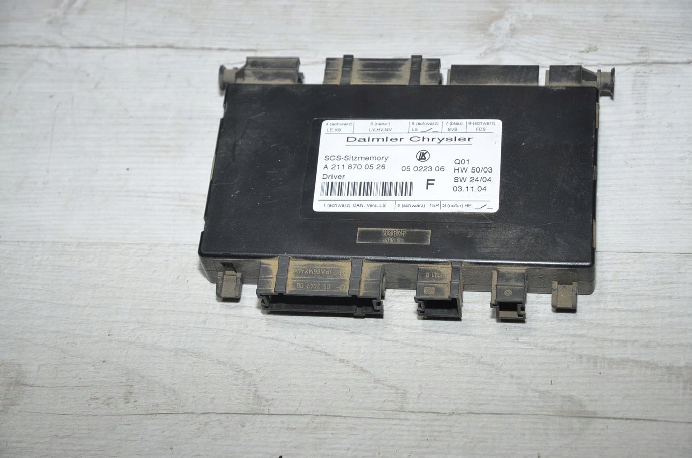 module seat Mercedes CLS w219