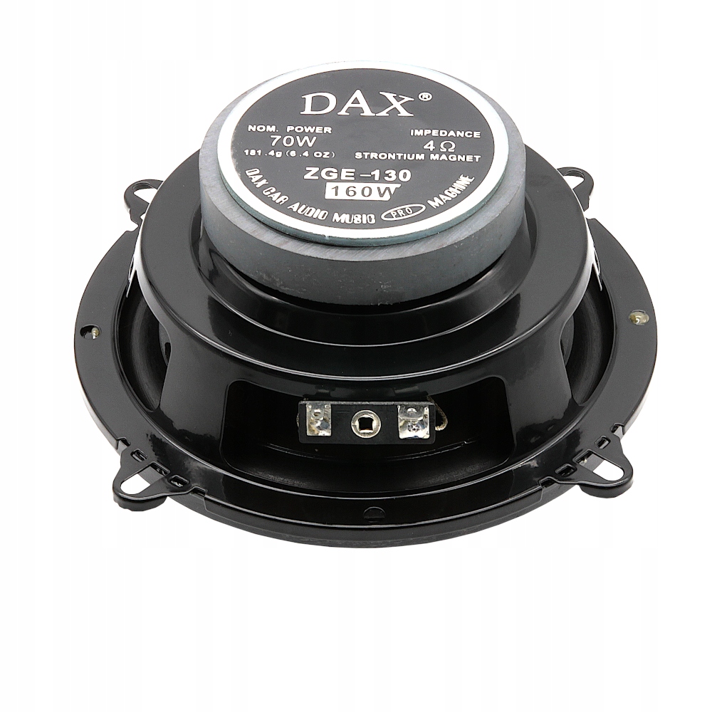 GŁOŚNIKI SAMOCHODOWE DAX 130MM DO RENAULT MEGANE MASTER 2 SCENIC 2 Moc znamionowa RMS 80 W