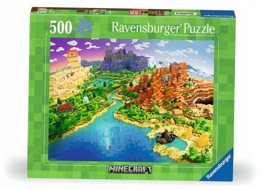 Puzzle 500 Minecraft