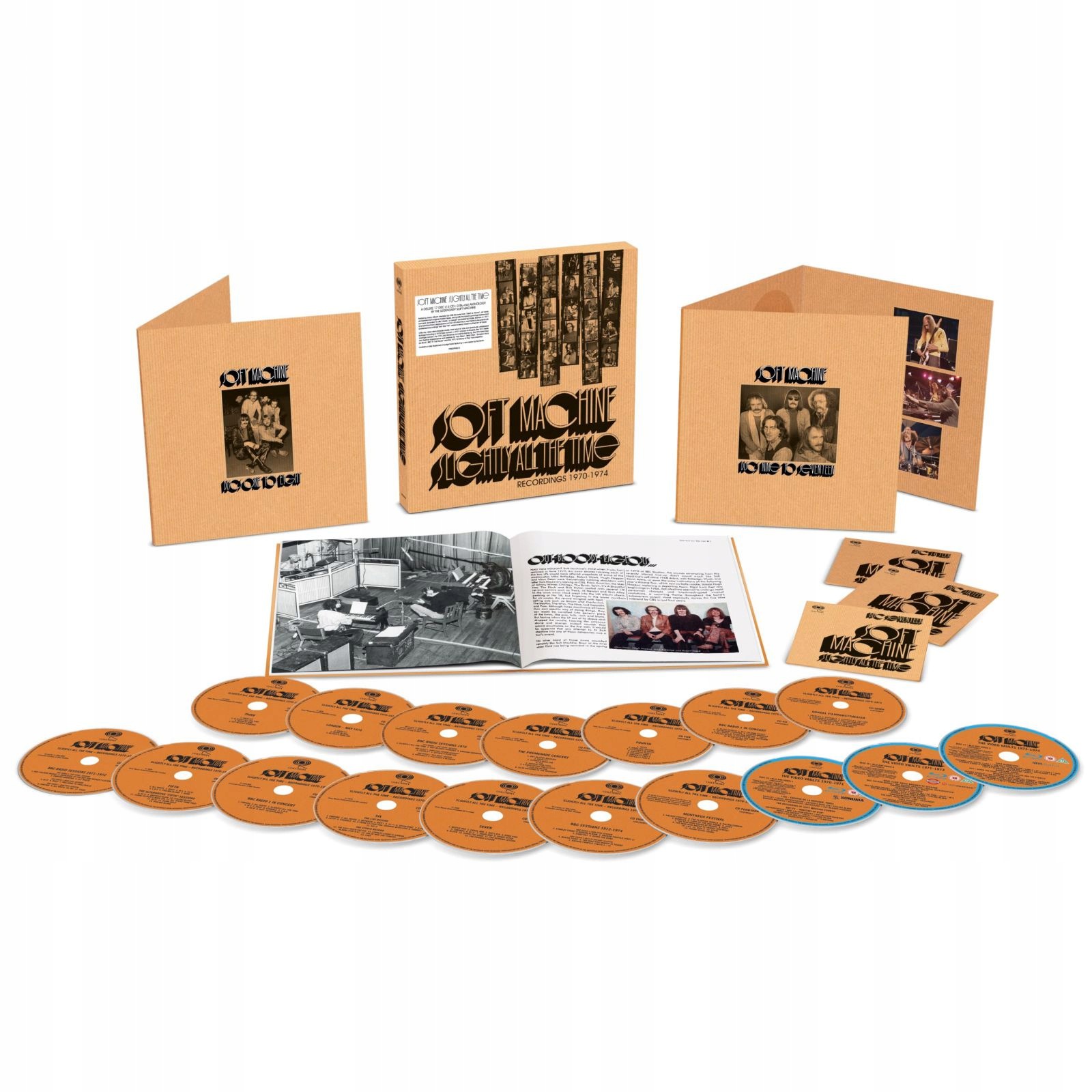 Soft Machine: Slightly All The Time Recordings 1970-1974 [17CD]