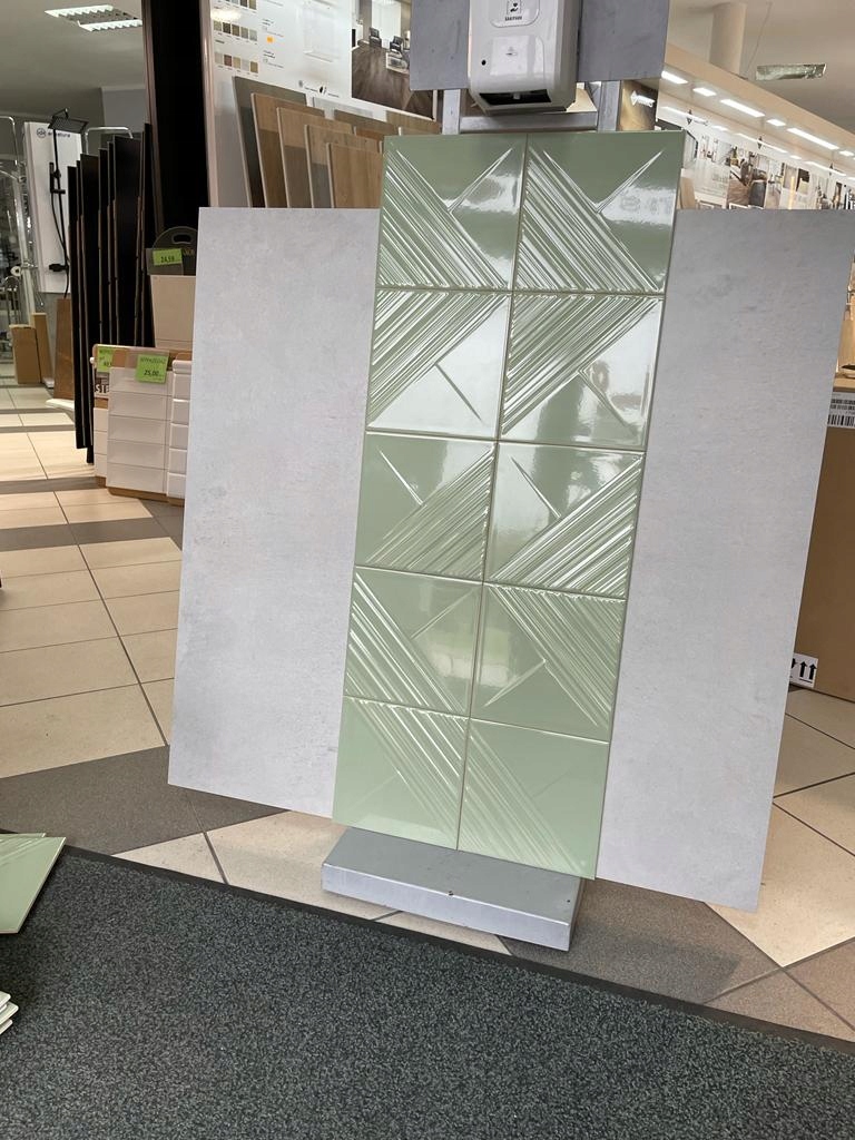 Plytki scienne Feelings Green Bianco 20/20 STR Poł Marka Alloy