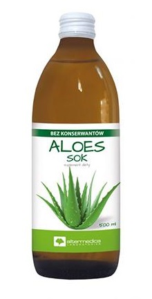 

Sok Z Aloesu Aleosowy 100% Do Picia 500 ml