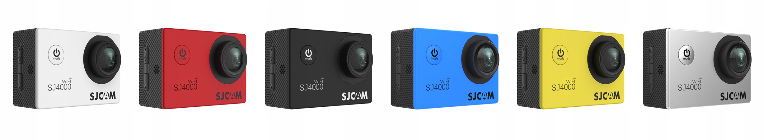 Kamera sportowa SJ4000 SJCAM WiFi 4k 30FPS Wodoodporna LCD 2.0" CAR MODE PL Waga produktu 606 g