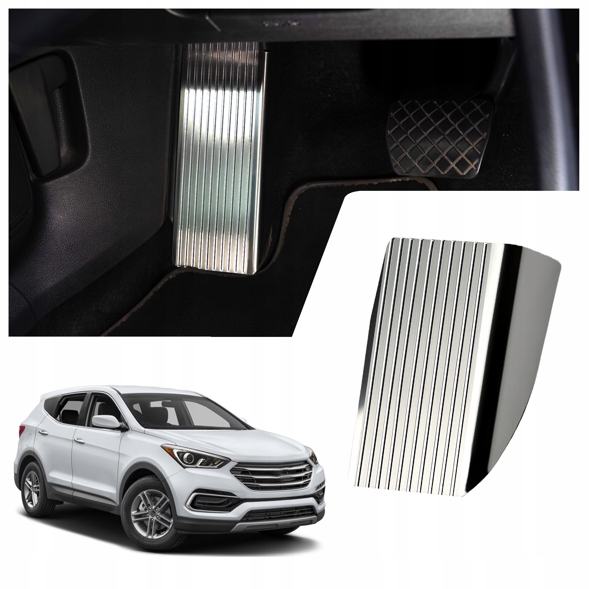 Podstupnice automobilová podnožka pro Hyundai Santa Fe III 2015-2018
