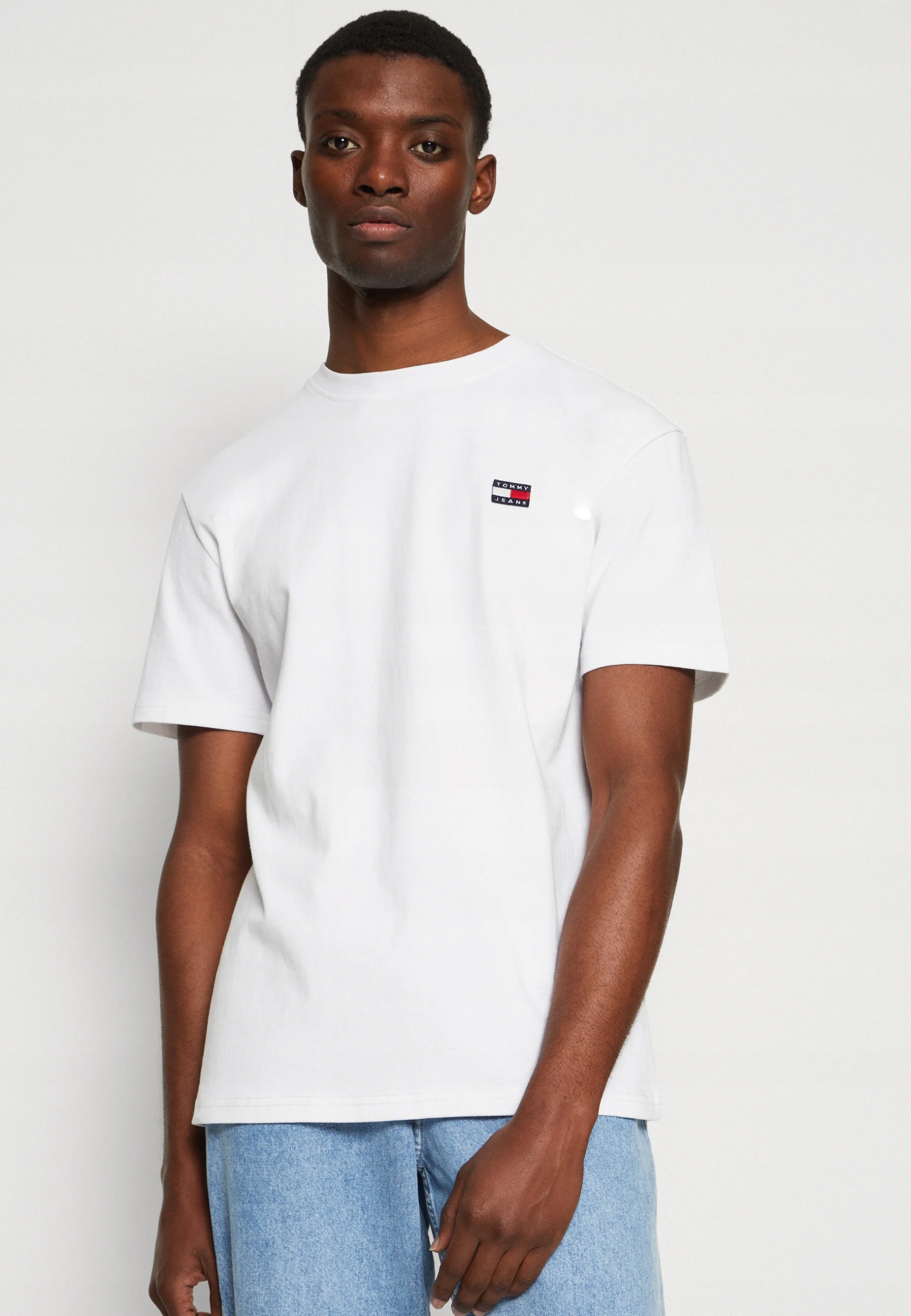 Tommy Jeans Tričko bílé dm0dm17995 L