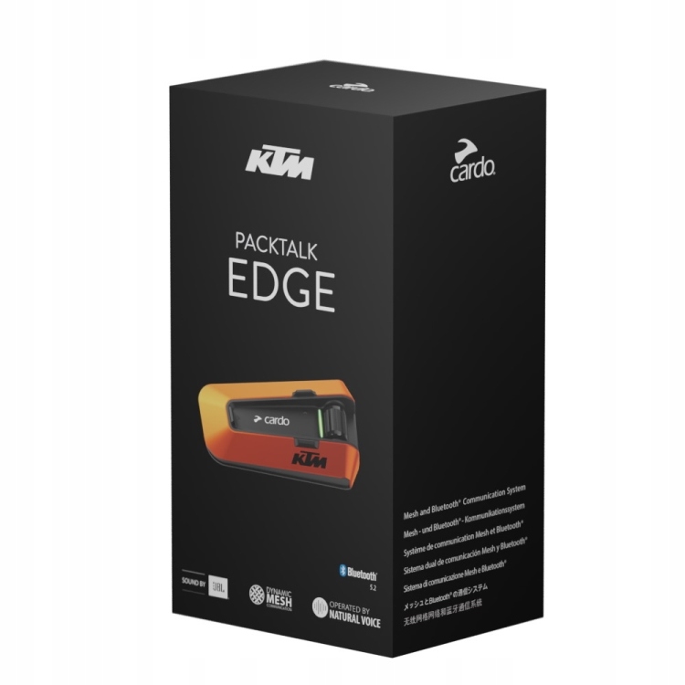 Cardo Ktm Packtalk Edge interkom na motocykel