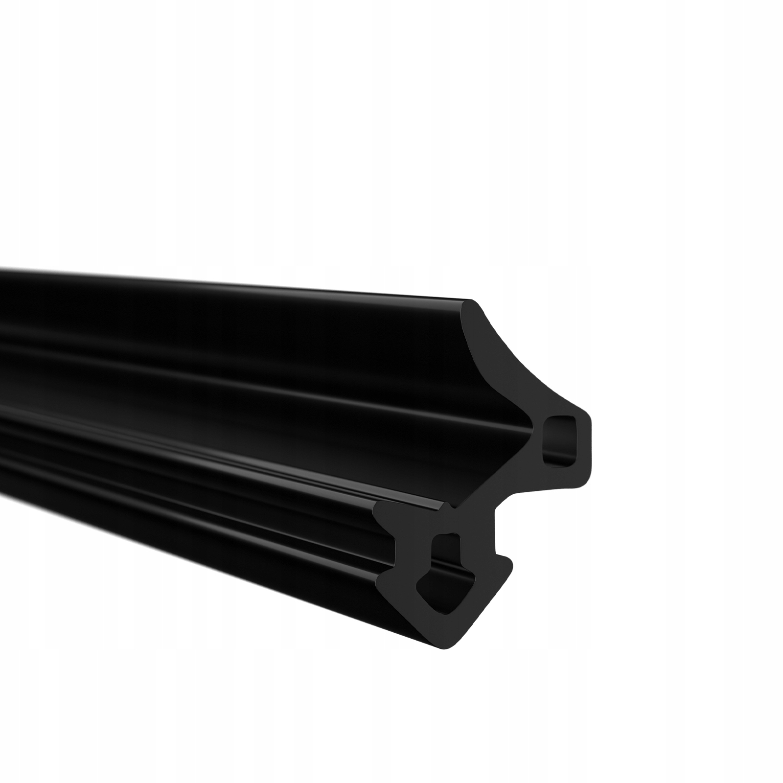 Okenné tesnenie na okná Čierna Pvc Čierna Gealan S-1188 Rolka 300 m