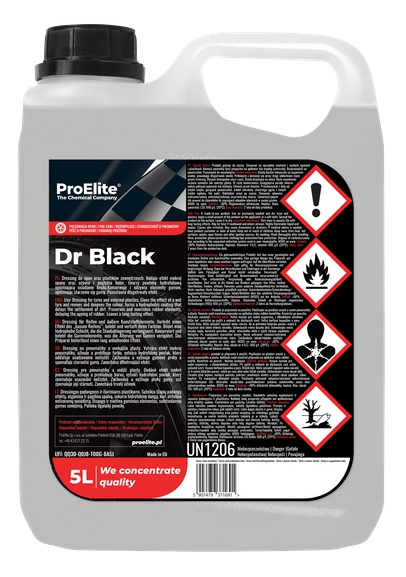 PROELITE DR BLACK 5L