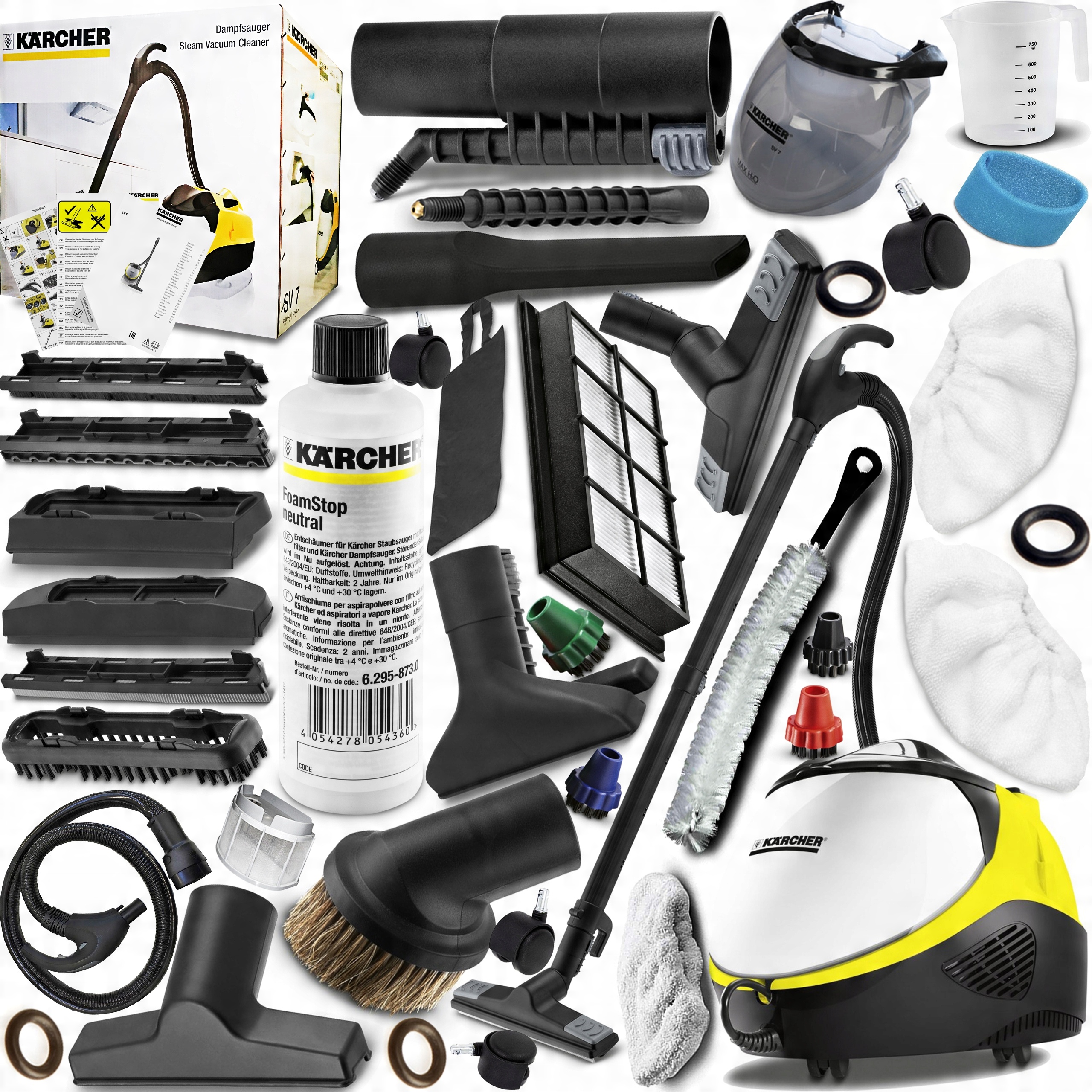 

Karcher Sv 7 Odkurzacz Wodny Parowy Hepa Dom Basic