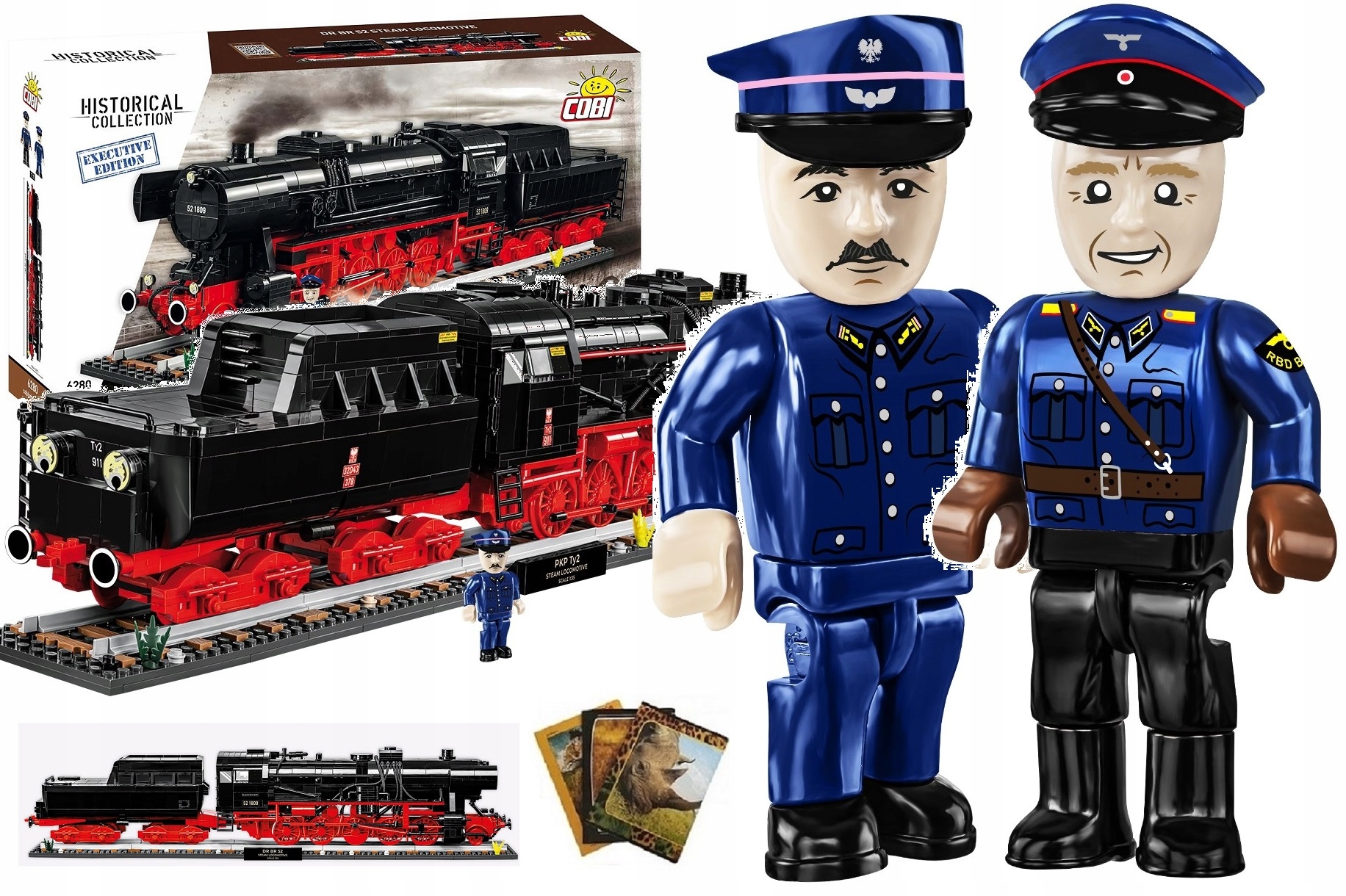 

Klocki Cobi 6280 lokomotywa Dr Br 52 Executive