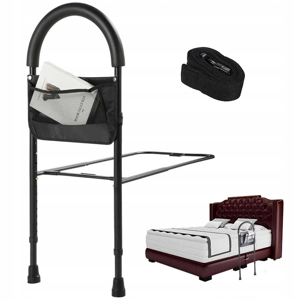 Uchwyt Do Wstawania Z Łóżka Podpórka Poręcz Barierka Do Łóżka dla seniora