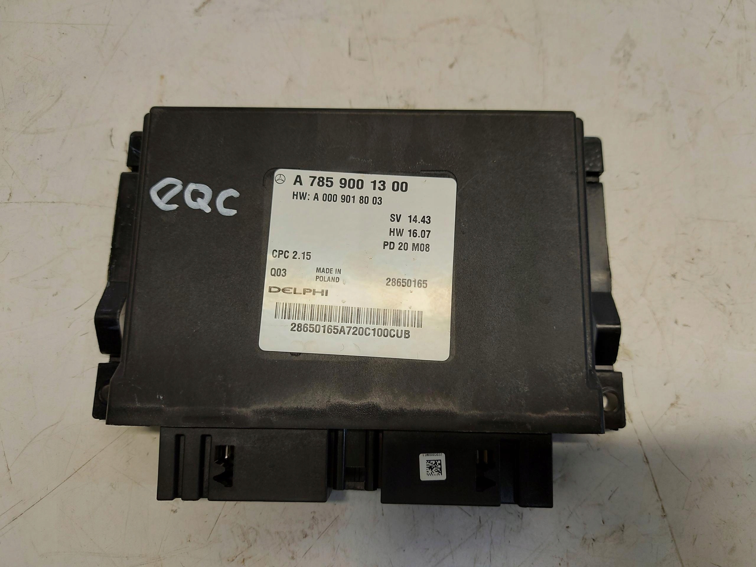 Mercedes EQC 400 W293 control unit module A7859001300