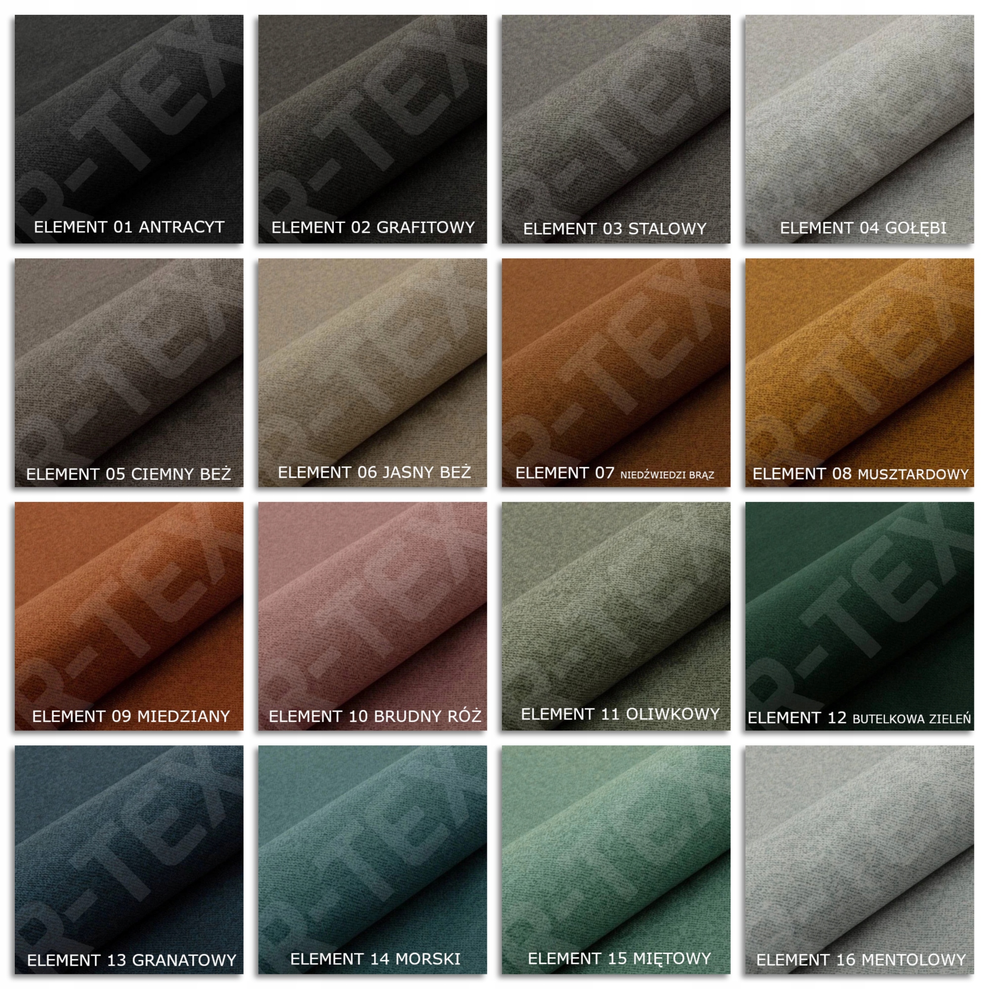 Příplatek k rohům – I. Skupina Tkanin