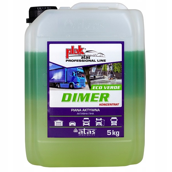 ATAS PLAK DIMER ECO VERDE aktywna piana 5kg