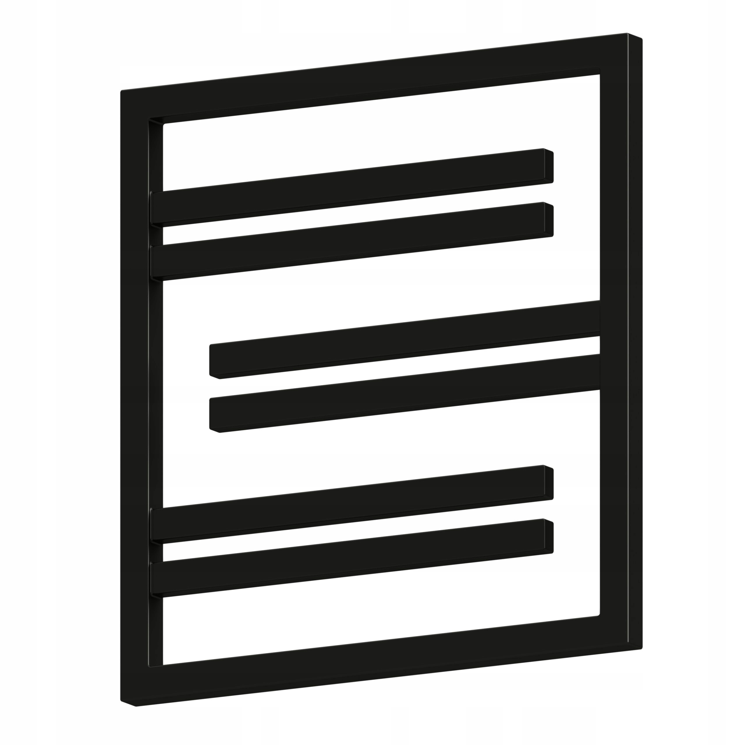 Dekoratívny Radiátor Hollywood H570 L530 Čierny