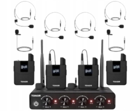Mikrofonní sada Uhf bodypack – bezdrátový bodypack headset