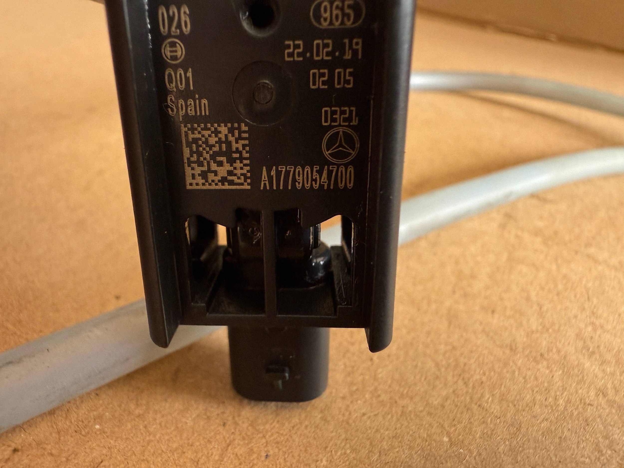 MERCEDES W177 crashsensor drucksensor OCHRONY fußgänger A1779054700